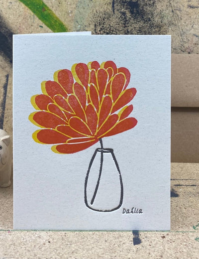 Flower Gift Card - Cushendale Woollen Mills