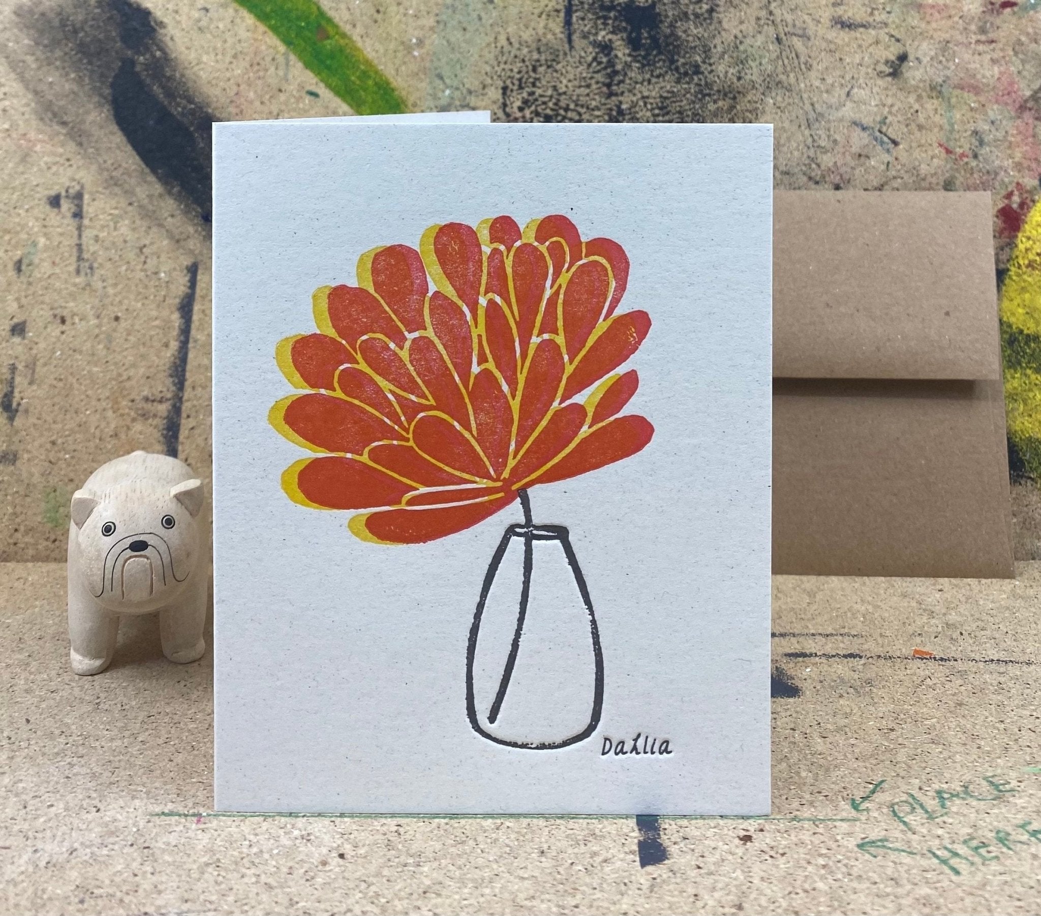 Flower Gift Card - Cushendale Woollen Mills