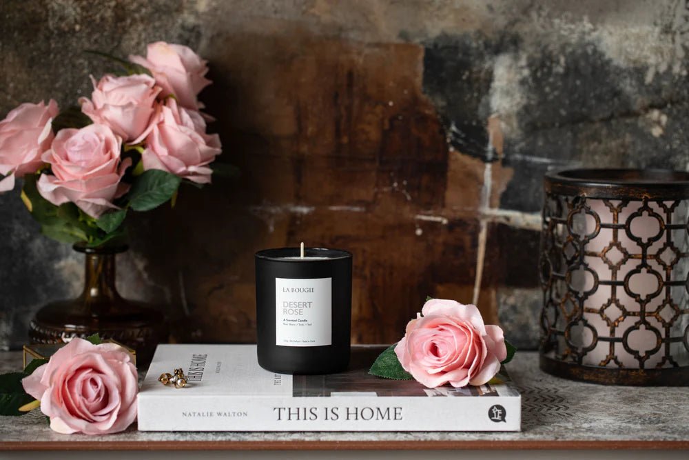 Desert Rose Candle - Cushendale Woollen Mills