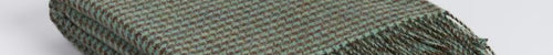 LIMITED EDITION - Sage Irish Wool Throw Blanket - Cushendale Woollen Mills