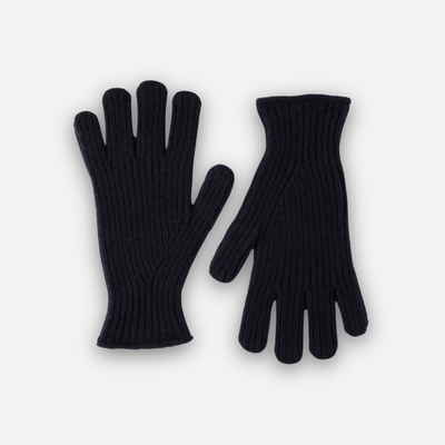 Navy Clyde Gloves - Cushendale Woollen Mills