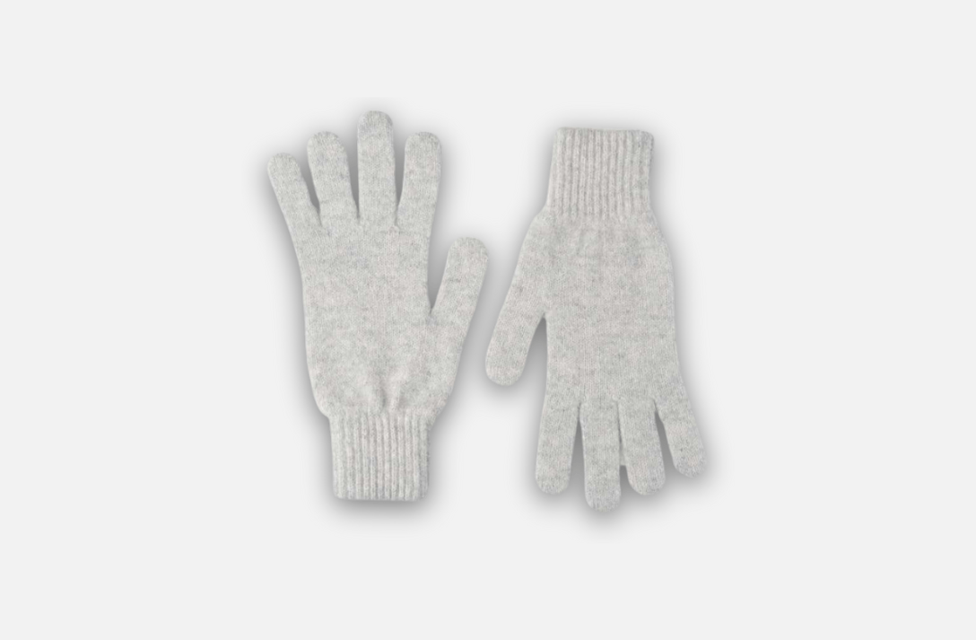 Grey Oban Gloves - Cushendale Woollen Mills