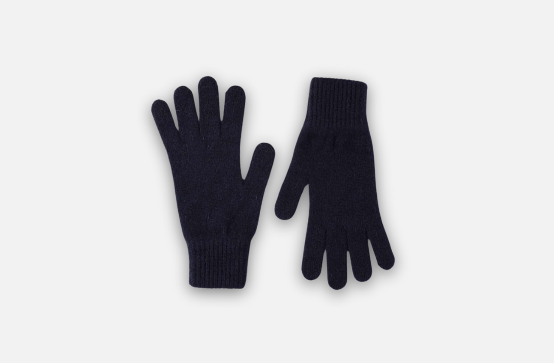 Navy Oban Gloves - Cushendale Woollen Mills