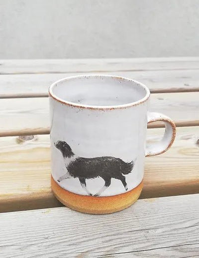Dog Handthrown Espresso Cup - Cushendale Woollen Mills