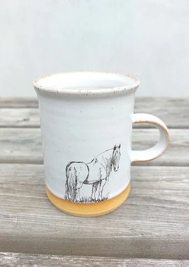Horse Handthrown Mug - Cushendale Woollen Mills