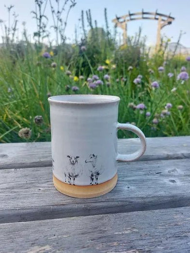 Sheep Handthrown Mug - Cushendale Woollen Mills