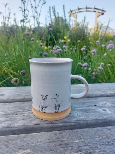 Sheep Handthrown Mug - Cushendale Woollen Mills