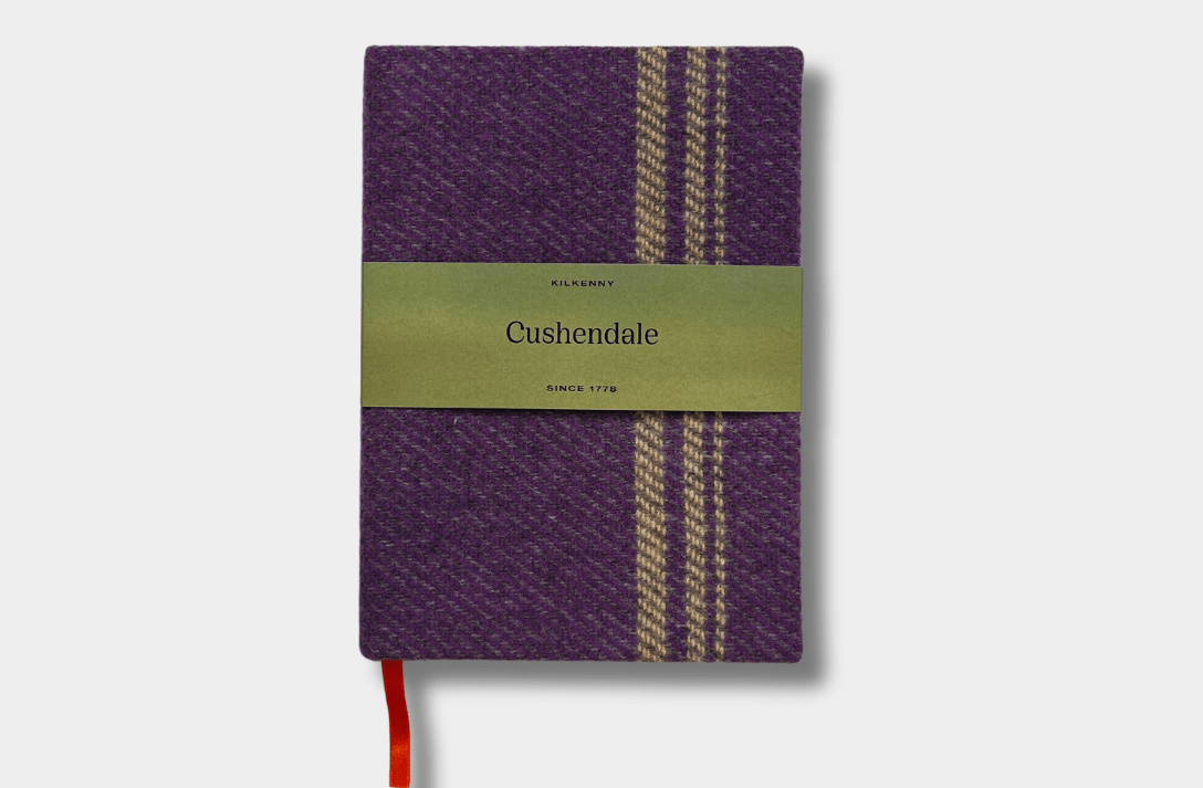 Mauve Wool Notebook - Cushendale Woollen Mills