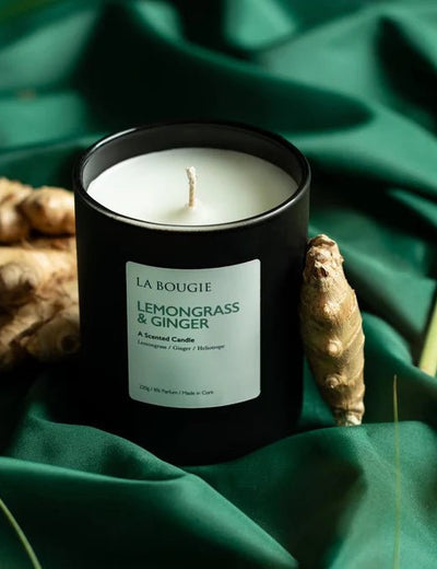 Lemongrass & Ginger Candle - Cushendale Woollen Mills
