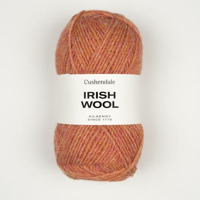 Light Orange Irish Wool DK Yarn - Cushendale Woollen Mills