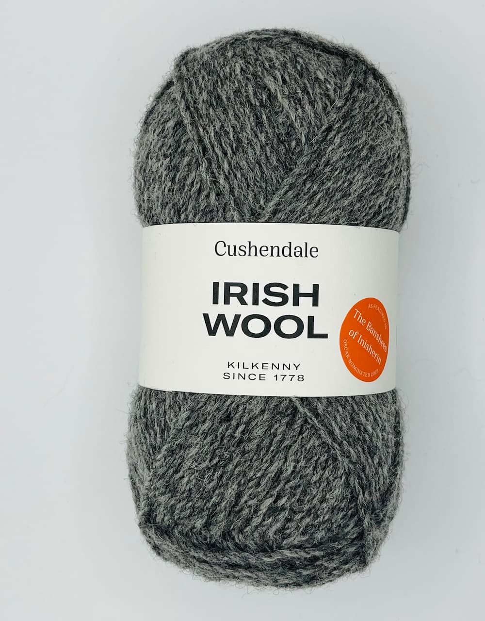 Light Charcoal Irish Wool DK Yarn - Cushendale Woollen Mills