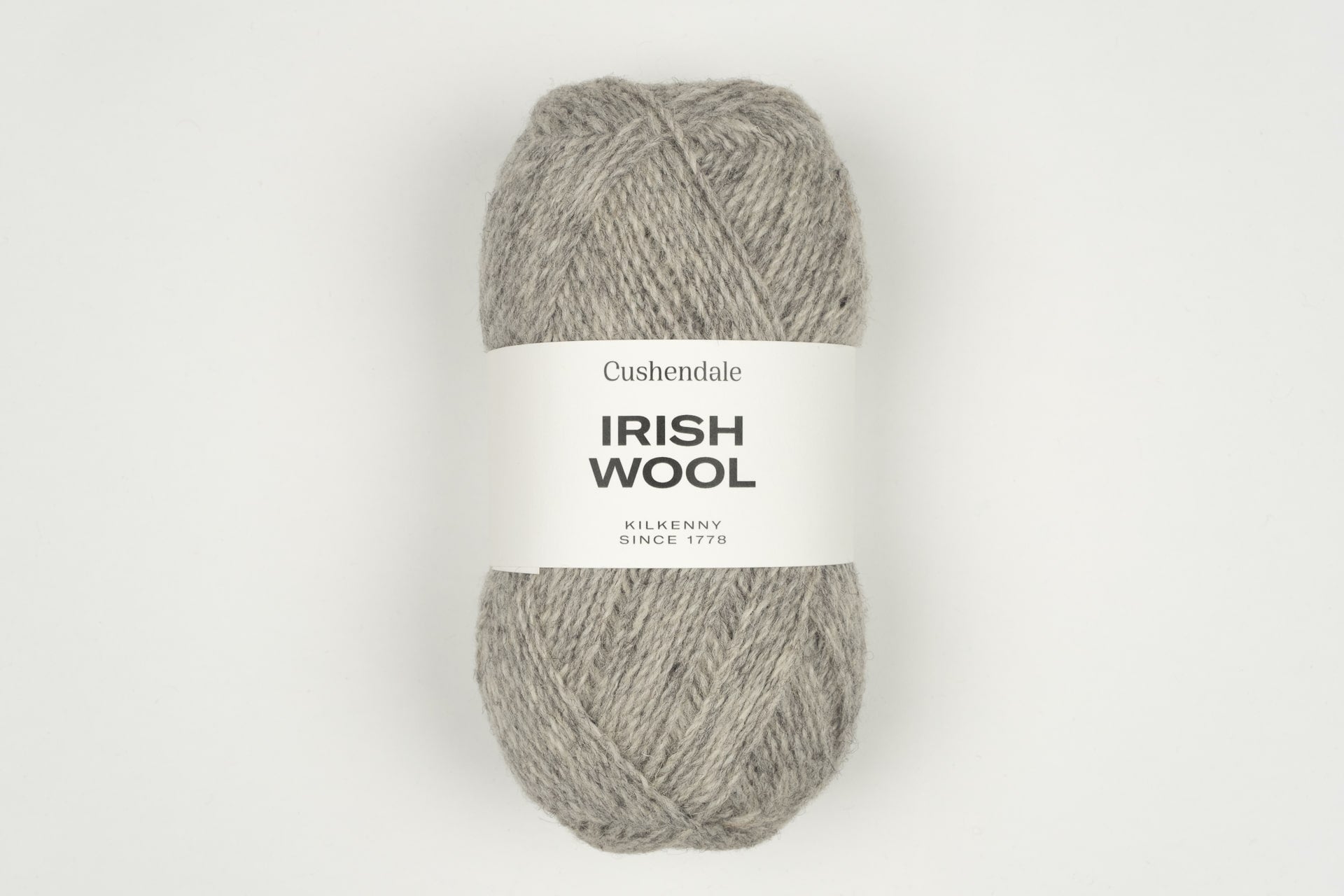 Silver Irish Wool DK Yarn - Cushendale Woollen Mills