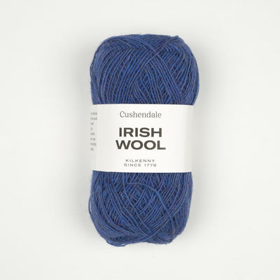 Cobalt Irish Wool Lace Yarn - Cushendale Woollen Mills