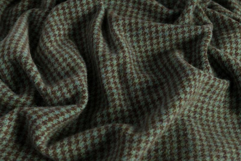 LIMITED EDITION - Sage Irish Wool Throw Blanket - Cushendale Woollen Mills