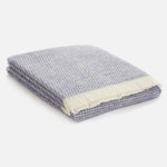 Indigo Kilkenny Irish Wool Throw Blanket - Cushendale Woollen Mills