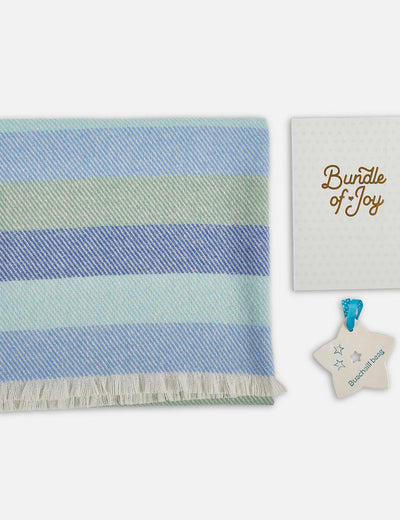 Blue Lambswool Baby Bundle - Cushendale Woollen Mills