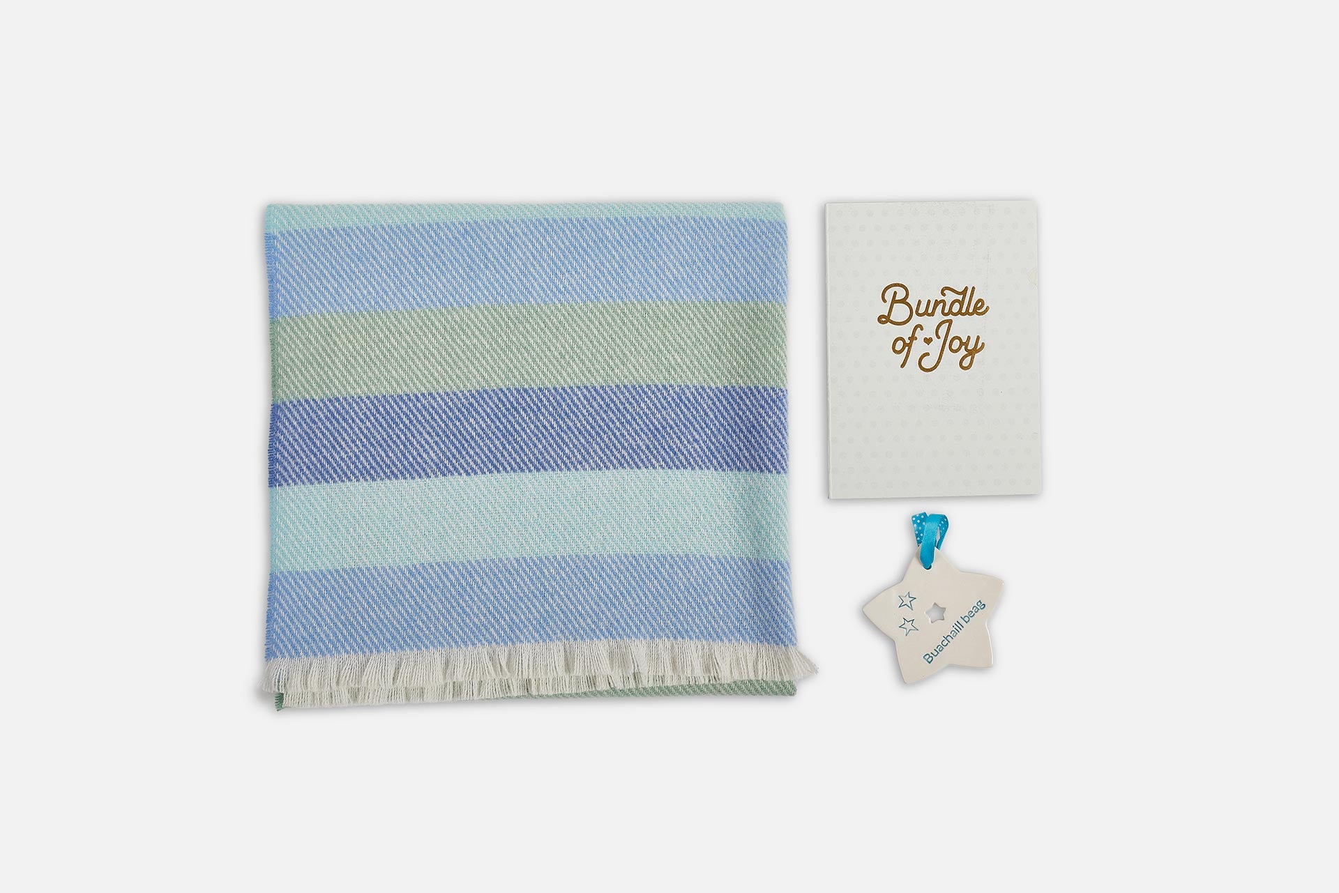 Blue Lambswool Baby Bundle - Cushendale Woollen Mills