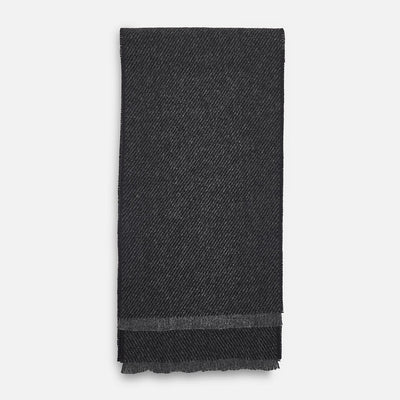 Black Grange Lambswool Scarf - Cushendale Woollen Mills