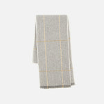 Silver Turra Merino Lambswool Scarf - Cushendale Woollen Mills