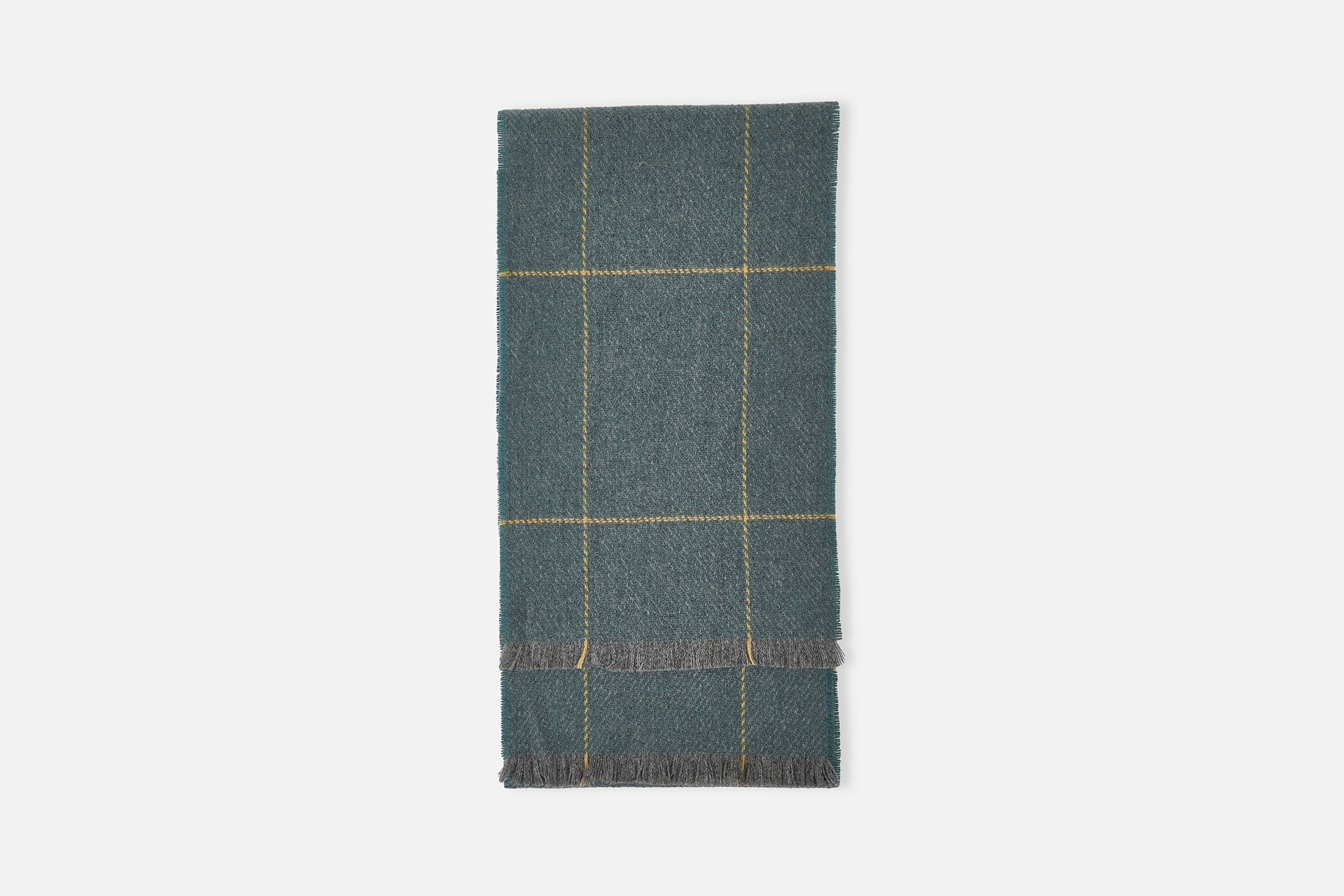 Sage Turra Merino Lambswool Scarf - Cushendale Woollen Mills