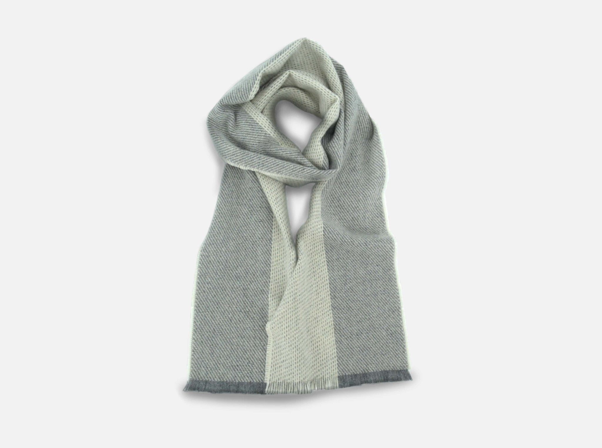 Silver Uisce Lambswool Scarf - Cushendale Woollen Mills