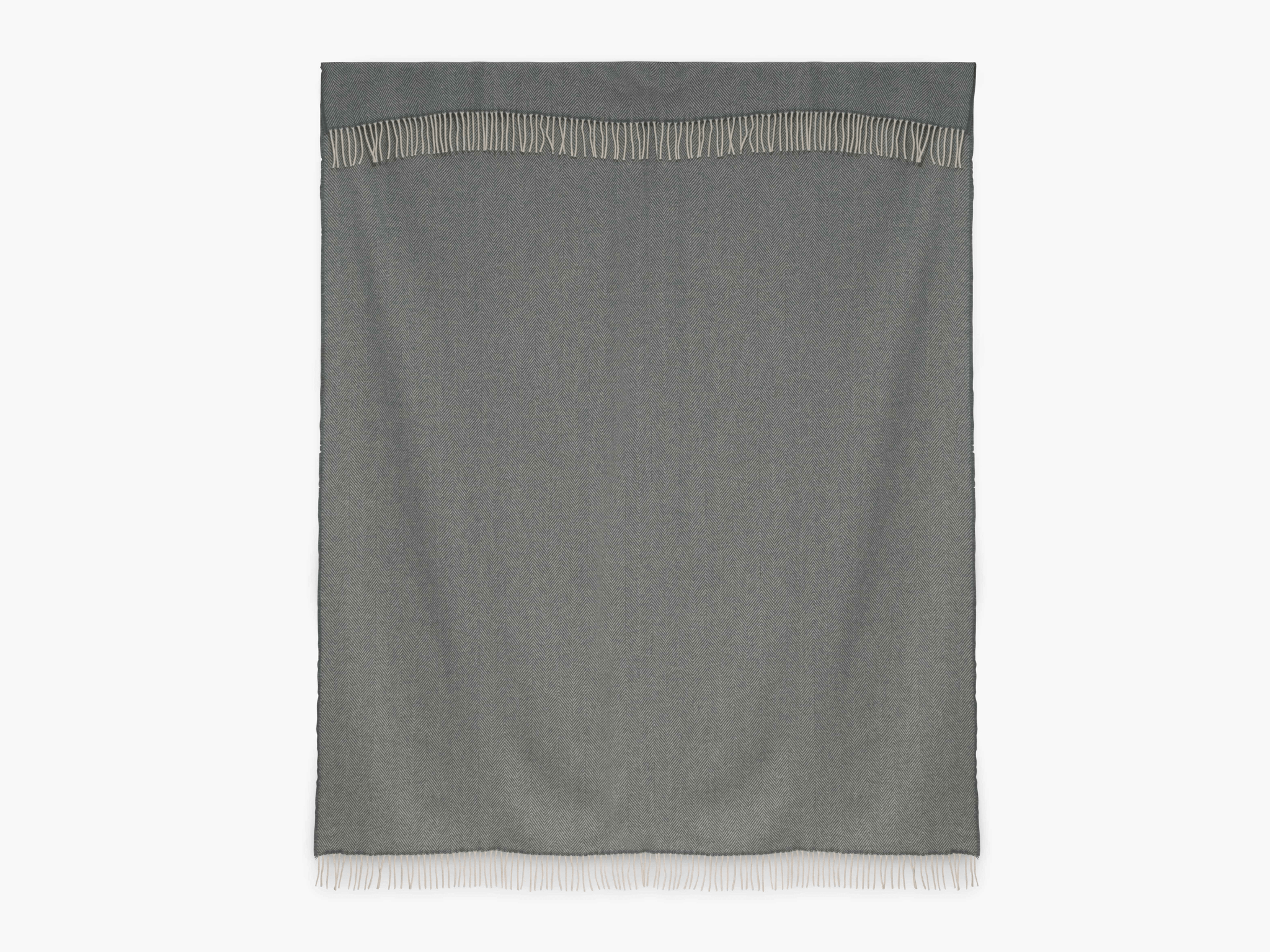 Sage Aclare Lambswool Throw Blanket - Cushendale Woollen Mills