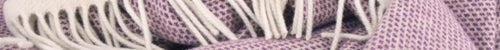 Mauve Duiske Lambswool Throw Blanket - Cushendale Woollen Mills