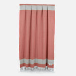 Coral Scadán Lambswool Throw Blanket - Cushendale Woollen Mills