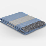 Sky Scadán Lambswool Throw Blanket - Cushendale Woollen Mills