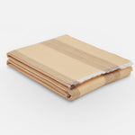 Apricot Seskin Lambswool Throw Blanket - Cushendale Woollen Mills