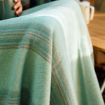 Jade Seskin Lambswool Throw Blanket - Cushendale Woollen Mills