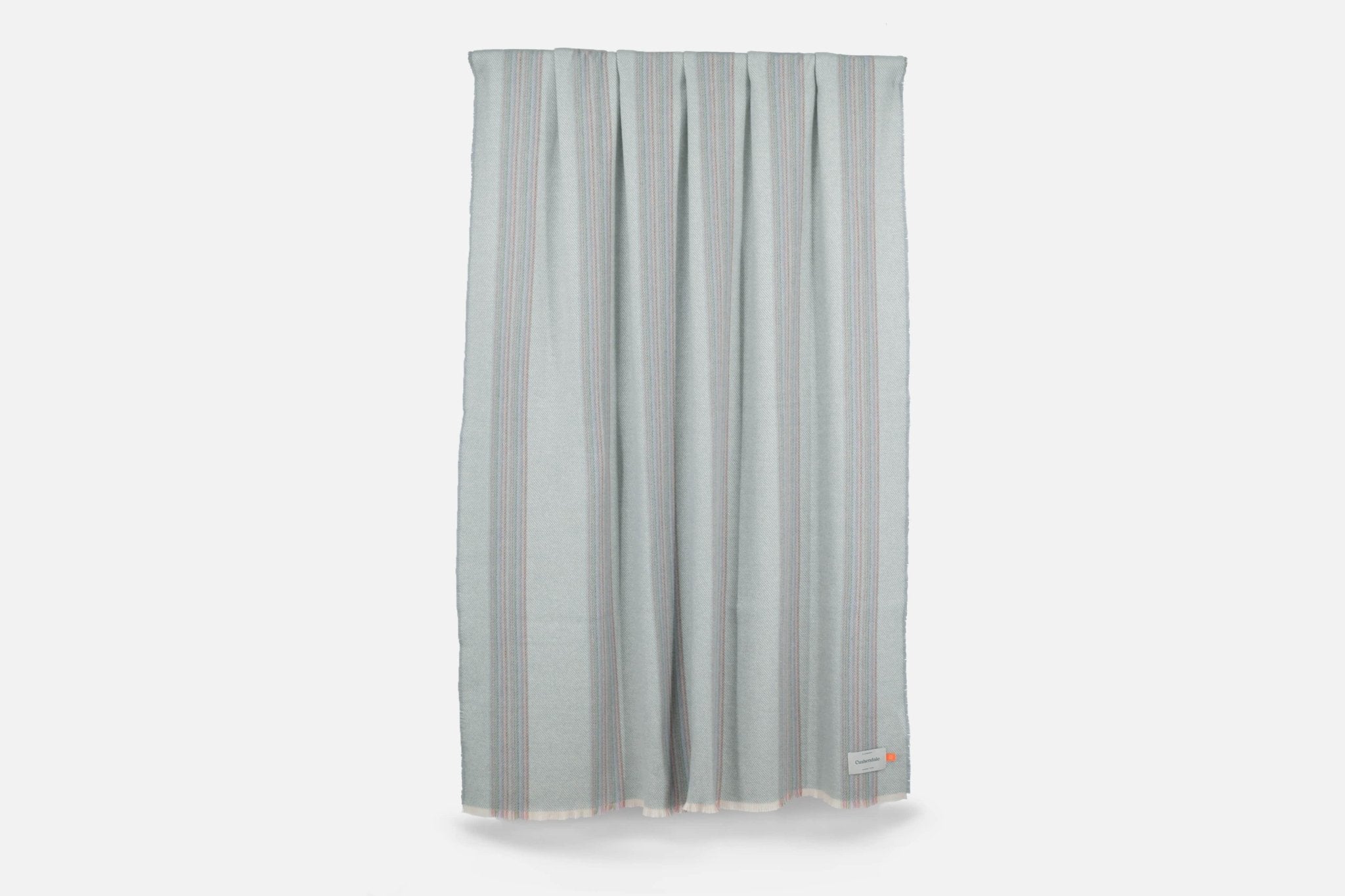 Snow Seskin Lambswool Throw Blanket - Cushendale Woollen Mills