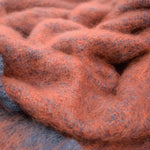 Poppy Clash Mohair Scarf - Cushendale Woollen Mills