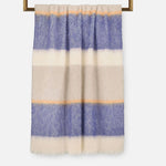 Gentian Silare Mohair XThrow Blanket - Cushendale Woollen Mills