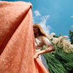 Poppy Mooneen Mohair Throw Blanket - Cushendale Woollen Mills