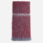Wine Boher Mohair XScarf - Cushendale Woollen Mills
