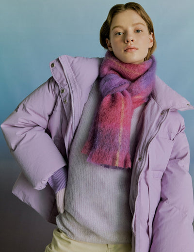 Berry Drumin Mohair Scarf - Cushendale Woollen Mills