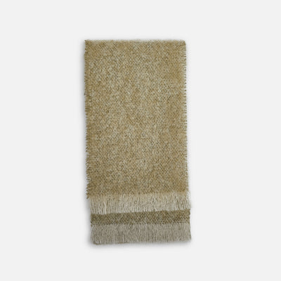 Olive Mooneen Mohair Scarf - Cushendale Woollen Mills