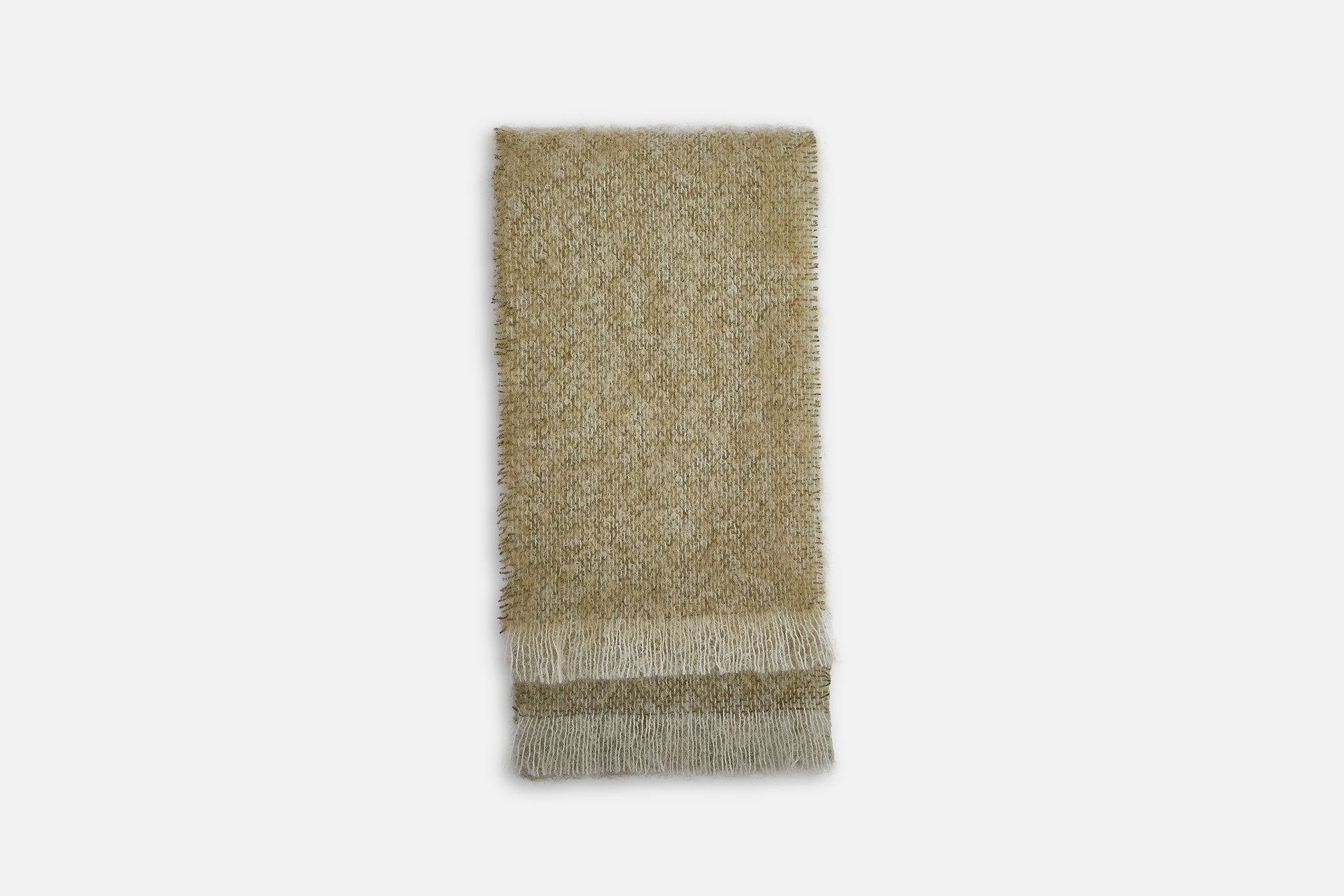 Olive Mooneen Mohair Scarf - Cushendale Woollen Mills