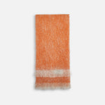 Tangerine Mooneen Mohair Scarf - Cushendale Woollen Mills
