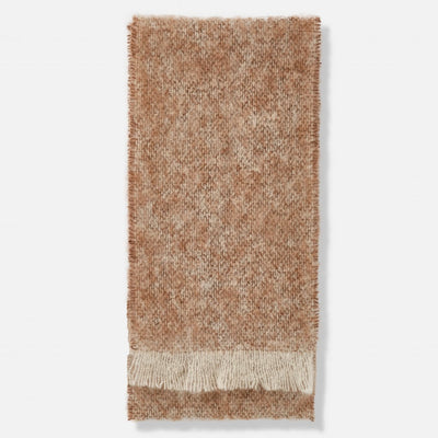 Cocoa Mooneen Mohair Scarf - Cushendale Woollen Mills