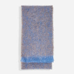 Cocoa Clash Mohair Scarf - Cushendale Woollen Mills