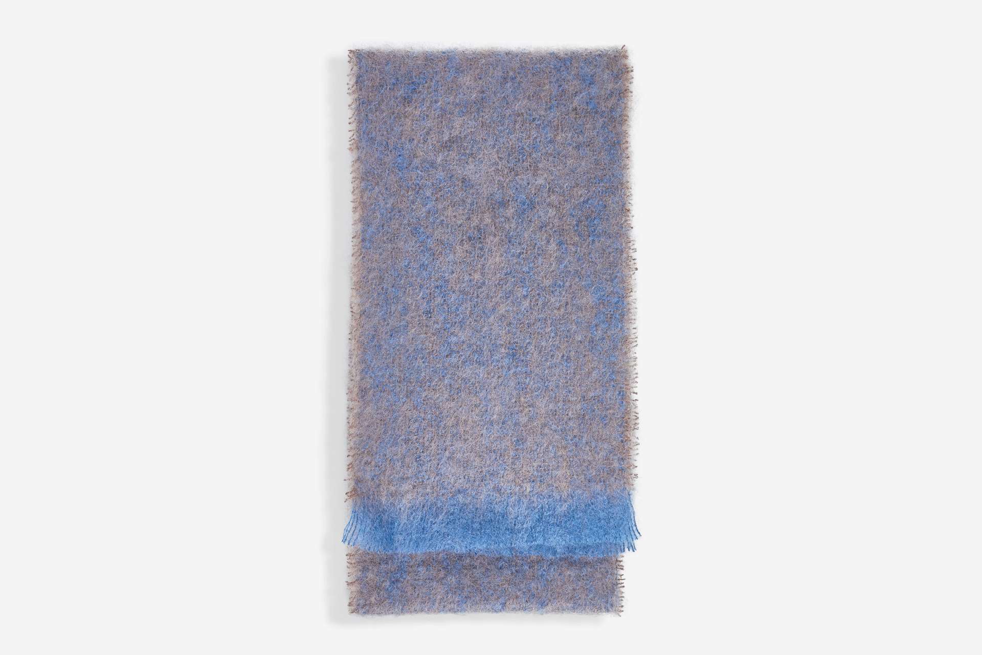 Cocoa Clash Mohair Scarf - Cushendale Woollen Mills