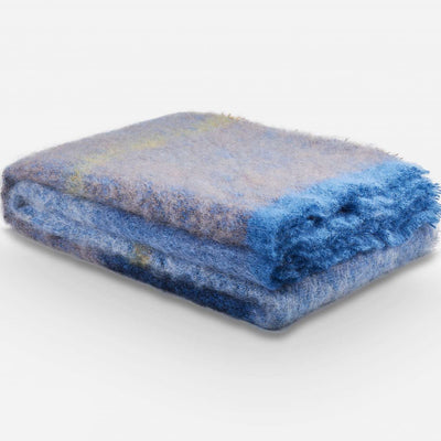 Cocoa Boher Mohair XThrow Blanket - Cushendale Woollen Mills