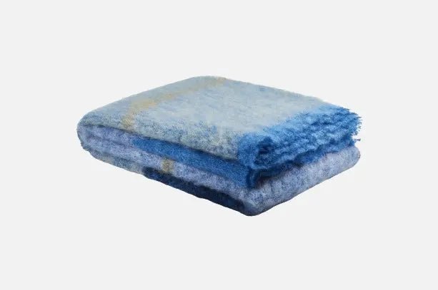 Olive Boher Mohair XThrow Blanket - Cushendale Woollen Mills