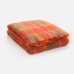 Flame Drumin Mohair Throw Blanket - Cushendale Woollen Mills