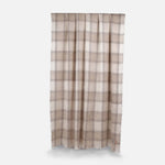 Fawn Plaid Drumin Mohair Throw Blanket - Cushendale Woollen Mills