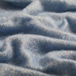Azure Mooneen Mohair Throw Blanket - Cushendale Woollen Mills
