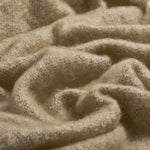 Olive Mooneen Mohair Throw Blanket - Cushendale Woollen Mills