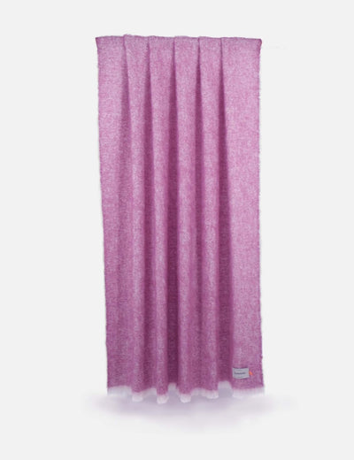 Foxglove Mooneen Mohair Throw Blanket - Cushendale Woollen Mills